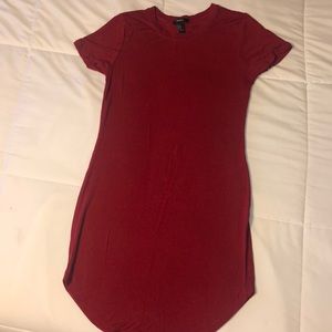 Red tshirt dress